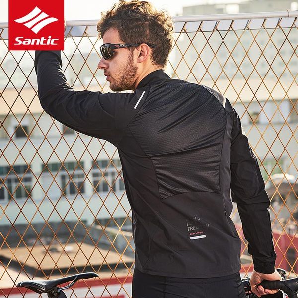 santic men cycling outdoor sports skin clothing mtb road bike light waterproof breathable comfort spring and autumn racing jackets, Black;red
santic men cycling outdoor sports skin clothing mtb road bike light waterproof breathable comfort spring and autumn racing jackets, Black;red