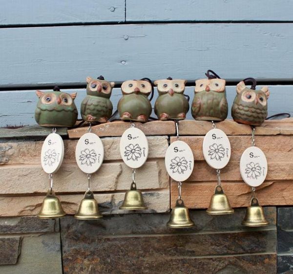 2021 home decoration accessories car accessories ornaments zakka ceramic owl ornaments wind chimes 5*6cm dhl, White
2021 home decoration accessories car accessories ornaments zakka ceramic owl ornaments wind chimes 5*6cm dhl, White