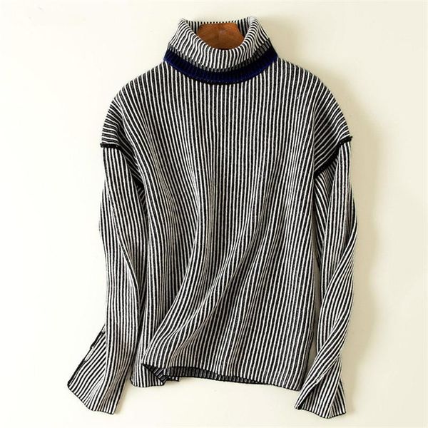 double face color 100%cashmere high collar striped knit women fashion short pullover sweater s//l women's sweaters, White;black
double face color 100%cashmere high collar striped knit women fashion short pullover sweater s//l women's sweaters, White;black