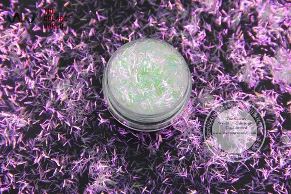 white color with bullion iridescent purple and green luster strip short bar shape glitter 0.3*3mm size for nail art1, Silver;gold
white color with bullion iridescent purple and green luster strip short bar shape glitter 0.3*3mm size for nail art1, Silver;gold