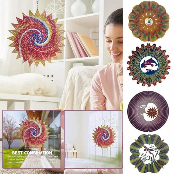 decorative objects & figurines metal wind spinner indoor outdoor rotating hanging pendant home garden wall decoration accessories for living
decorative objects & figurines metal wind spinner indoor outdoor rotating hanging pendant home garden wall decoration accessories for living