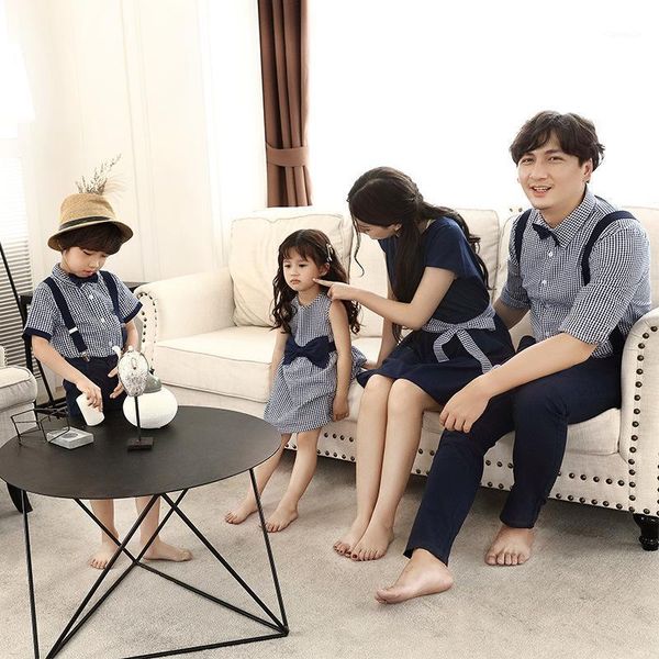 family matching clothes korean shirts father mother daughter son mom mommy and me dress couple look outfits, Blue
family matching clothes korean shirts father mother daughter son mom mommy and me dress couple look outfits, Blue