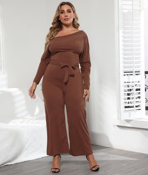 plus size tracksuits summer jumpsuit 2021 oblique one shoulder strapless irregular long sleeve wide leg slim solid color strap leisure home, Black
plus size tracksuits summer jumpsuit 2021 oblique one shoulder strapless irregular long sleeve wide leg slim solid color strap leisure home, Black