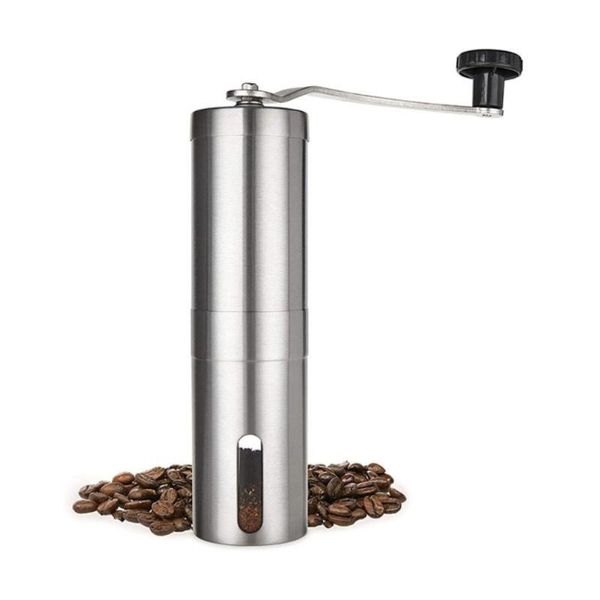 manual coffee grinders silver grinder mini stainless steel hand handmade bean mill kitchen tool
manual coffee grinders silver grinder mini stainless steel hand handmade bean mill kitchen tool