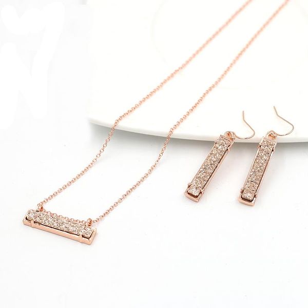 selling small alloy high polished rectangle resin stone choker pendant necklace mini long bar druzy necklaces, Silver
selling small alloy high polished rectangle resin stone choker pendant necklace mini long bar druzy necklaces, Silver
