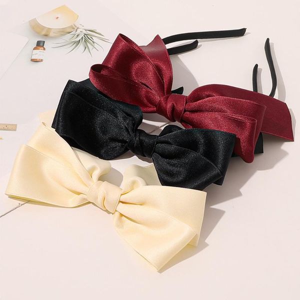 hair accessories fashion big bow bezel headwear girls headband for vintage bands wide hoop, Slivery;white
hair accessories fashion big bow bezel headwear girls headband for vintage bands wide hoop, Slivery;white