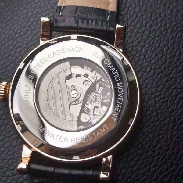 wristwatches man's business watches automatic male mechanical clock waterproof special timepieces gentlemen wristwatch swiss design, Slivery;brown
wristwatches man's business watches automatic male mechanical clock waterproof special timepieces gentlemen wristwatch swiss design, Slivery;brown