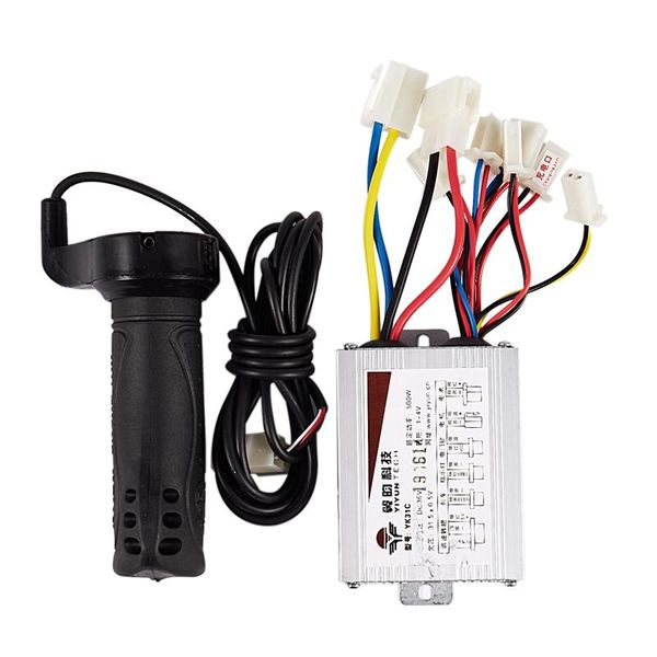 electric bicycle brushed speed controller & throttle grip set for scooter e-bike motor water bottles cages
electric bicycle brushed speed controller & throttle grip set for scooter e-bike motor water bottles cages