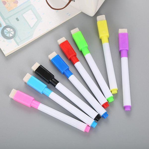 highlighters 8pcs/pack colorful magnetic whiteboard pen erasable dry white board markers magnet for kids drawing pens office school supplies, Black;red
highlighters 8pcs/pack colorful magnetic whiteboard pen erasable dry white board markers magnet for kids drawing pens office school supplies, Black;red