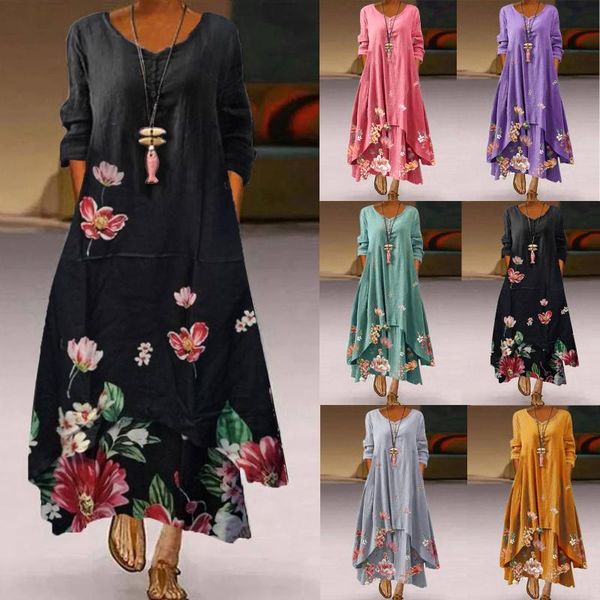 casual dresses women dress 2021 summer european american fashion printed long sleeved female floral print zaraing y2k, Black;gray
casual dresses women dress 2021 summer european american fashion printed long sleeved female floral print zaraing y2k, Black;gray