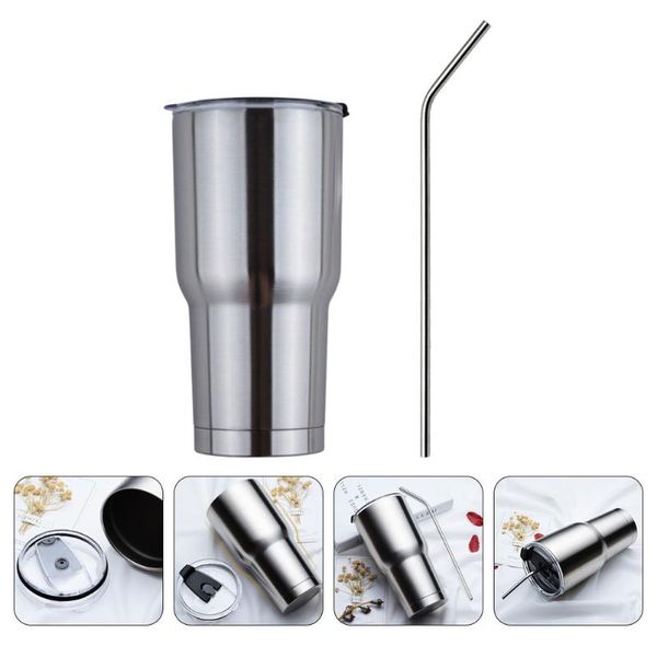 water bottles 1 set insulation cup stainless steel thermal insulated bottle mug (silver)
water bottles 1 set insulation cup stainless steel thermal insulated bottle mug (silver)