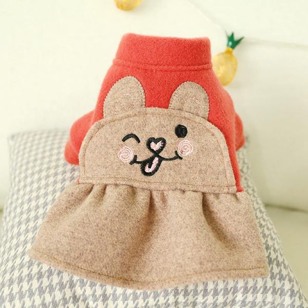 pet dog dresses, warm autumn and winter fashion girl wool skirts for princess teddy puppies, clothes, supplies apparel
pet dog dresses, warm autumn and winter fashion girl wool skirts for princess teddy puppies, clothes, supplies apparel