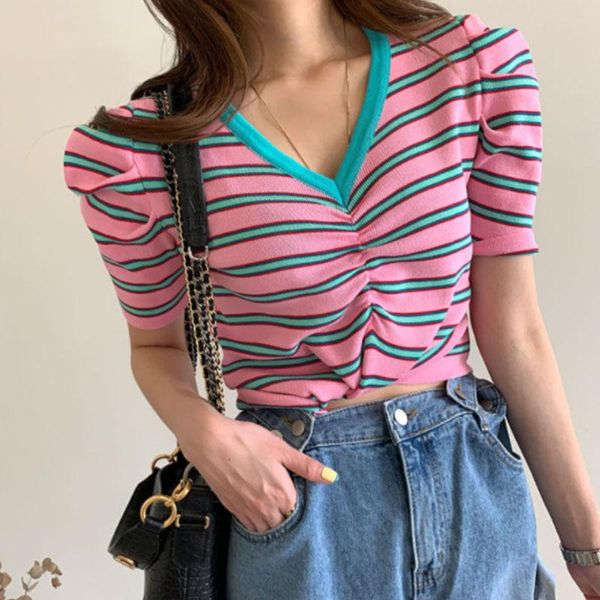 women's blouses & shirts color patchwork linen summer crop women v neck korean style sweet home tank short sleeves loose fit chic, White
women's blouses & shirts color patchwork linen summer crop women v neck korean style sweet home tank short sleeves loose fit chic, White