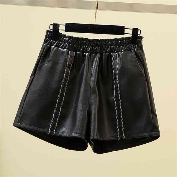 plus size women's autumn winter shorts wide-legged loose-fitting thin leather women uk253 210507, White;black
plus size women's autumn winter shorts wide-legged loose-fitting thin leather women uk253 210507, White;black