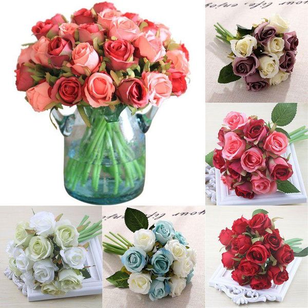 heads artificial silk rose flower bouquet fake flowers valentines day gift wedding bridesmaid home garden decor decorative & wreaths
heads artificial silk rose flower bouquet fake flowers valentines day gift wedding bridesmaid home garden decor decorative & wreaths