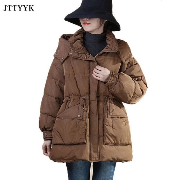 women's down & parkas 2021 women clothes winter oversize jacket fashion warm white duck coat female hooded parka puffer jackets ladies, Black
women's down & parkas 2021 women clothes winter oversize jacket fashion warm white duck coat female hooded parka puffer jackets ladies, Black