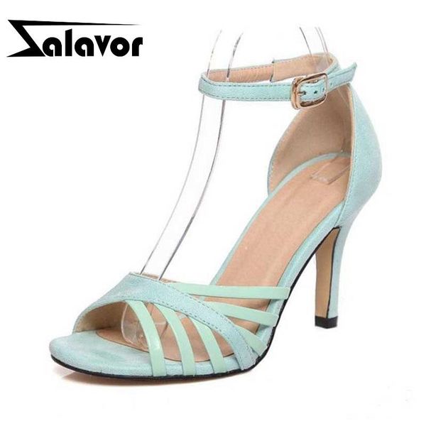 women high heel spring gladiator sandals thin heels wedding party summer shoes quality pumps size 33-43, Black
women high heel spring gladiator sandals thin heels wedding party summer shoes quality pumps size 33-43, Black