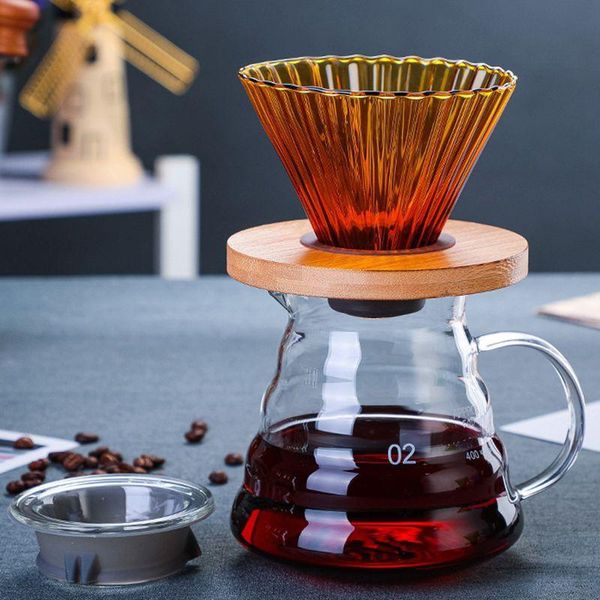 coffee pots household v60 glass filter reusable coffee filters set brewing cup heat-resistant barista tools
coffee pots household v60 glass filter reusable coffee filters set brewing cup heat-resistant barista tools