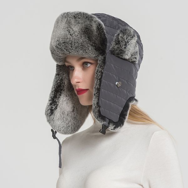 100% real rex rabbit fur hat women's russian ushanka aviator trapper snow skiing hat caps earflap winter fur bomber hat s2845, Blue;gray
100% real rex rabbit fur hat women's russian ushanka aviator trapper snow skiing hat caps earflap winter fur bomber hat s2845, Blue;gray