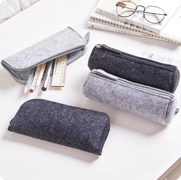 creative felt zipper pencil bag large-capacity pencilcase school supplies pen pouch stationery organizer bags
creative felt zipper pencil bag large-capacity pencilcase school supplies pen pouch stationery organizer bags
