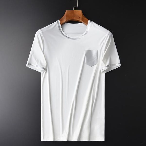 men's t-shirts classic summer mens luxury jelly printed short sleeve men plus size 4xl slim fit soft silky casual man t-shirt, White;black
men's t-shirts classic summer mens luxury jelly printed short sleeve men plus size 4xl slim fit soft silky casual man t-shirt, White;black