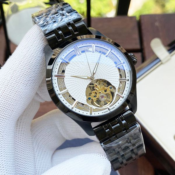 mens watches automatic mechanical watch 42mm stainless steel strap gold wristwatch life waterproof design montre de luxe, Slivery;brown
mens watches automatic mechanical watch 42mm stainless steel strap gold wristwatch life waterproof design montre de luxe, Slivery;brown