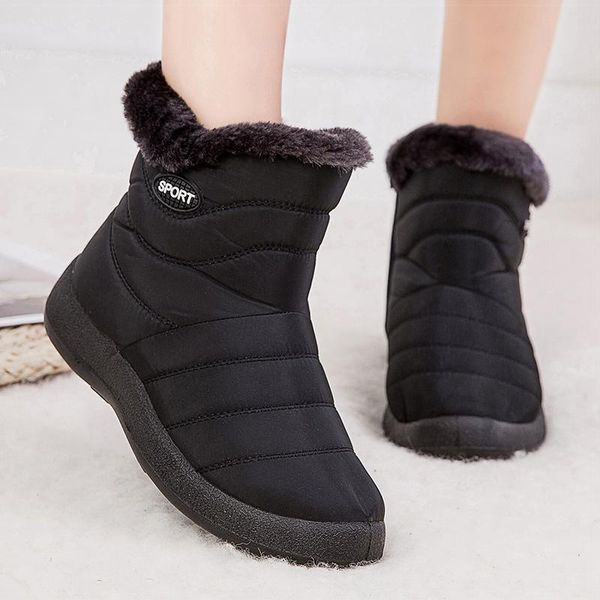 boots ladies warm snow size 43 waterproof ankle winter thick velvet high-cotton shoes, Black
boots ladies warm snow size 43 waterproof ankle winter thick velvet high-cotton shoes, Black