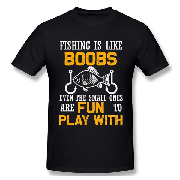 men's t-shirts fishing is like boobs even the small ones are fun to play with tshirt man t shirt shirts cotton summer t-shirt woman, White;black
men's t-shirts fishing is like boobs even the small ones are fun to play with tshirt man t shirt shirts cotton summer t-shirt woman, White;black