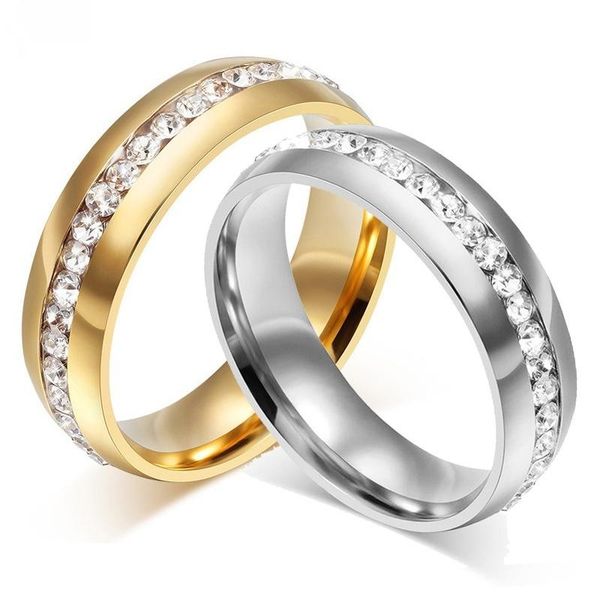 fashion personality single row diamond ring for men and women titanium steel 18k gold-plated accessories wedding rings, Slivery;golden
fashion personality single row diamond ring for men and women titanium steel 18k gold-plated accessories wedding rings, Slivery;golden