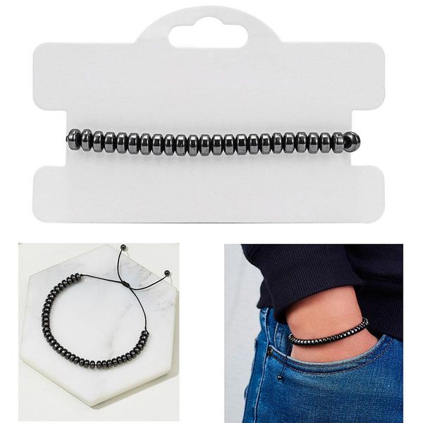 link, chain weight loss therapy bracelet for men women 6mm black hematite stone beads stretch health care jewelry gift 2021
link, chain weight loss therapy bracelet for men women 6mm black hematite stone beads stretch health care jewelry gift 2021