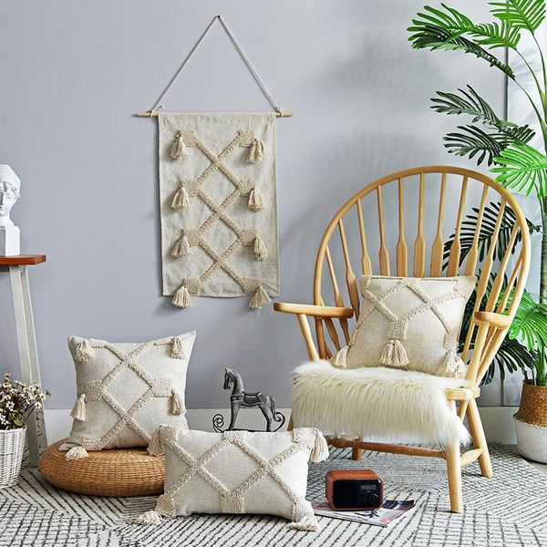 cushion/decorative pillow beige tufted sofa decorative pillowcase fashion big tassel hug pillows set home decor lumbar bedside cushions
cushion/decorative pillow beige tufted sofa decorative pillowcase fashion big tassel hug pillows set home decor lumbar bedside cushions