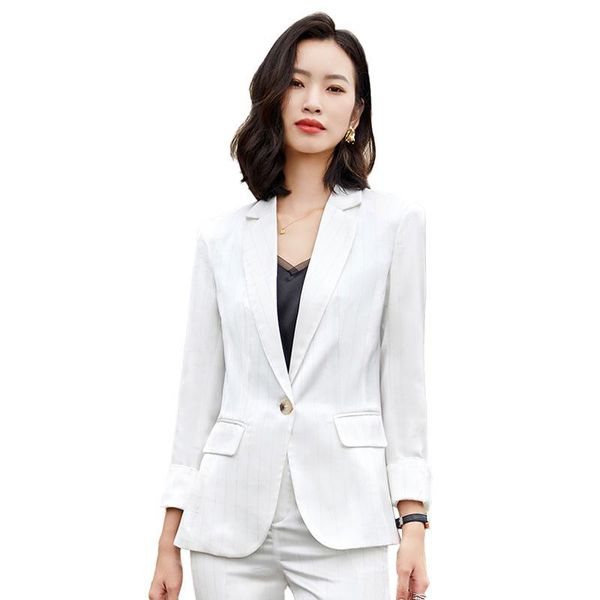 professional suit women 2021 autumn korean ladies temperament s-xl size fashionable two-piece small women's two piece pants, White
professional suit women 2021 autumn korean ladies temperament s-xl size fashionable two-piece small women's two piece pants, White