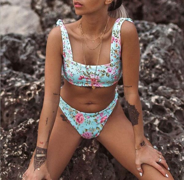 women's swimwear women bikinis set strapless bandage strap floral two piece swimsuit swim bathing suit beachwear summer swimm, White;black
women's swimwear women bikinis set strapless bandage strap floral two piece swimsuit swim bathing suit beachwear summer swimm, White;black