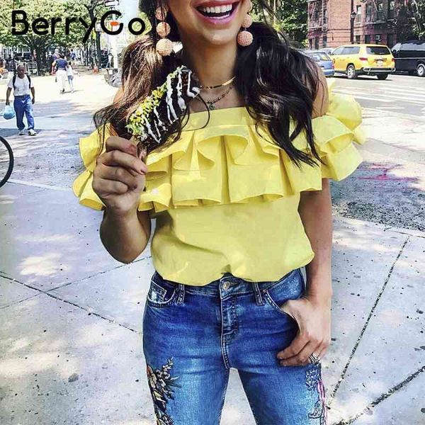 berrygo summer yellow crop chemise femme elegant sleeveless women s camibackless ruffle cold shoulder camisole tank 210513, White
berrygo summer yellow crop chemise femme elegant sleeveless women s camibackless ruffle cold shoulder camisole tank 210513, White