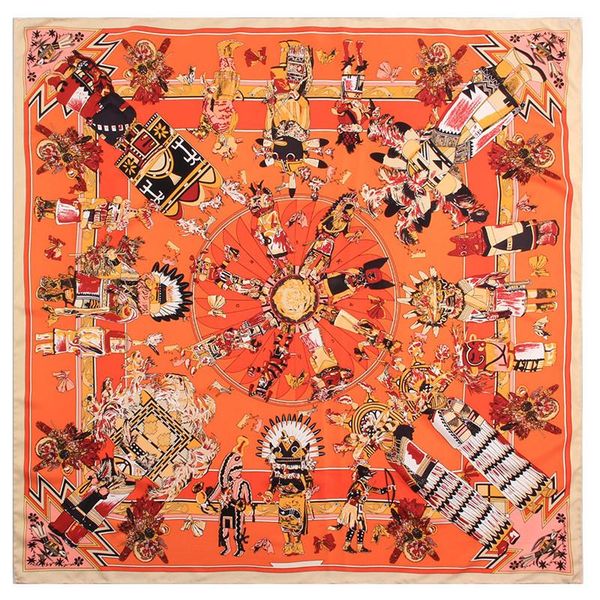 scarves double-sided head scarf wrap shawl hand rolled edge 90 silk square retro hobby print neck foulard femme satin bandana, Blue;gray
scarves double-sided head scarf wrap shawl hand rolled edge 90 silk square retro hobby print neck foulard femme satin bandana, Blue;gray