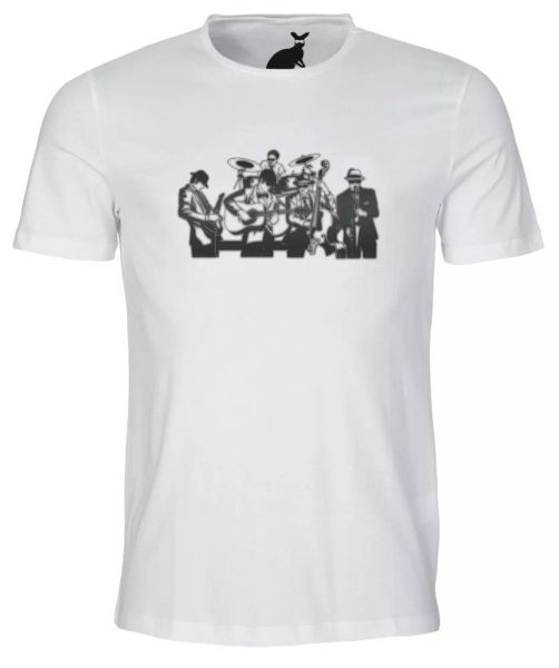 atmospheric blues jazz band mens t shirt music musicians love fan party festival, White;black
atmospheric blues jazz band mens t shirt music musicians love fan party festival, White;black