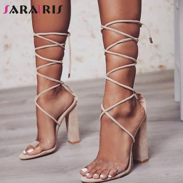 trendy lace up sandals ins classic high block heels women fashion street ankle wrap shoes woman, Black
trendy lace up sandals ins classic high block heels women fashion street ankle wrap shoes woman, Black