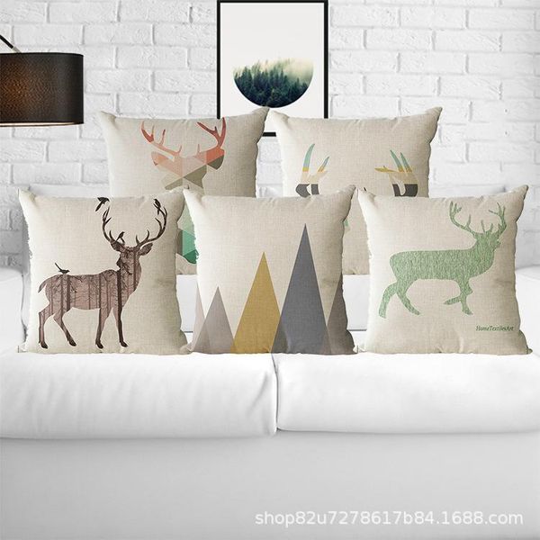 cushion/decorative pillow nordic elk ins simple linen pillowcase 18x18in car seat cushion cover living room sofa short plush 45x45cm
cushion/decorative pillow nordic elk ins simple linen pillowcase 18x18in car seat cushion cover living room sofa short plush 45x45cm
