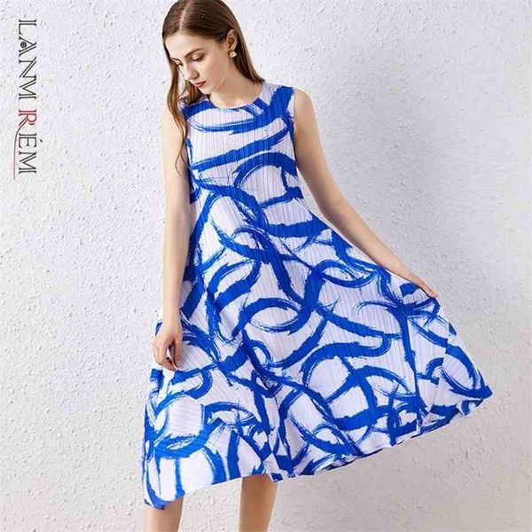 women's pleated round neck sleeveless printing a-line big swing dress medium length for female loose summer 2d3933 210526, Black;gray
women's pleated round neck sleeveless printing a-line big swing dress medium length for female loose summer 2d3933 210526, Black;gray