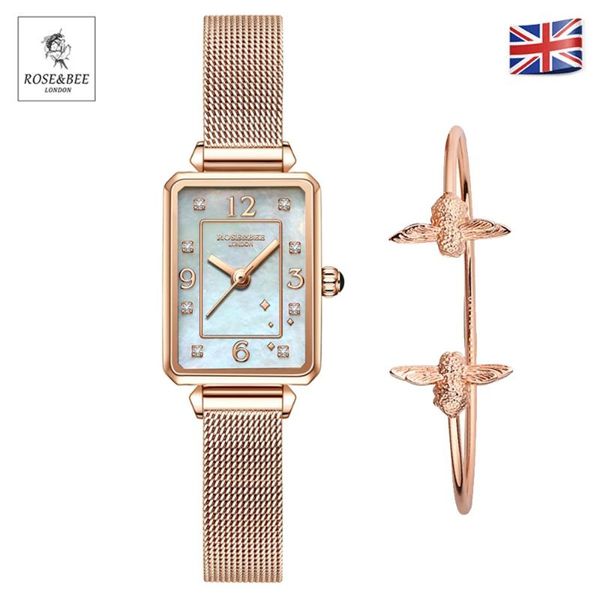 wristwatches retro white shell dial rectangle bracelet watch japan quartz stainless steel mesh waterproof scallop women rhinestones watches, Slivery;brown
wristwatches retro white shell dial rectangle bracelet watch japan quartz stainless steel mesh waterproof scallop women rhinestones watches, Slivery;brown