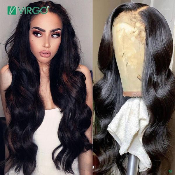 virgo 8-26 inch 13x6 lace front human hair wigs transparent hd body wave wig with baby for black women 150% density remy1, Black;brown
virgo 8-26 inch 13x6 lace front human hair wigs transparent hd body wave wig with baby for black women 150% density remy1, Black;brown