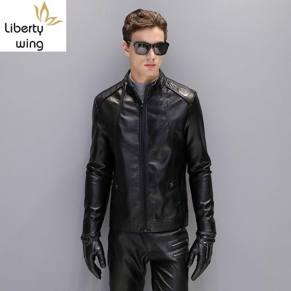 men's fur & faux fashion moto biker pu jacket mens zipper stand collar solid bomber jackets winter autumn leather coats overcoat, Black
men's fur & faux fashion moto biker pu jacket mens zipper stand collar solid bomber jackets winter autumn leather coats overcoat, Black