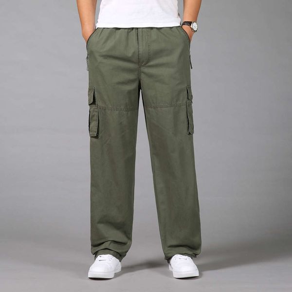 2021 new four seasons can wear casual pants, fattening loose tooling men's pants, Blue
2021 new four seasons can wear casual pants, fattening loose tooling men's pants, Blue
