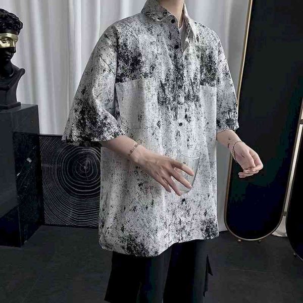 men's casual shirts male short-sleeve shirt hansome shirts, button-down casual shirts and dye, couple's black clothes, gothic summ, White;black
men's casual shirts male short-sleeve shirt hansome shirts, button-down casual shirts and dye, couple's black clothes, gothic summ, White;black