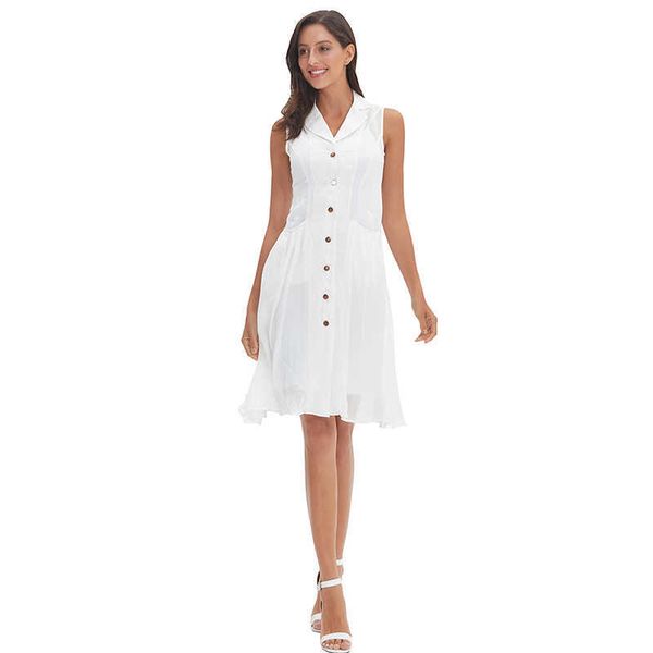 line cotton lady elegant dress button up v-neck sleeveless button long white summer dress with pocket a0987 210526, Black;gray
line cotton lady elegant dress button up v-neck sleeveless button long white summer dress with pocket a0987 210526, Black;gray