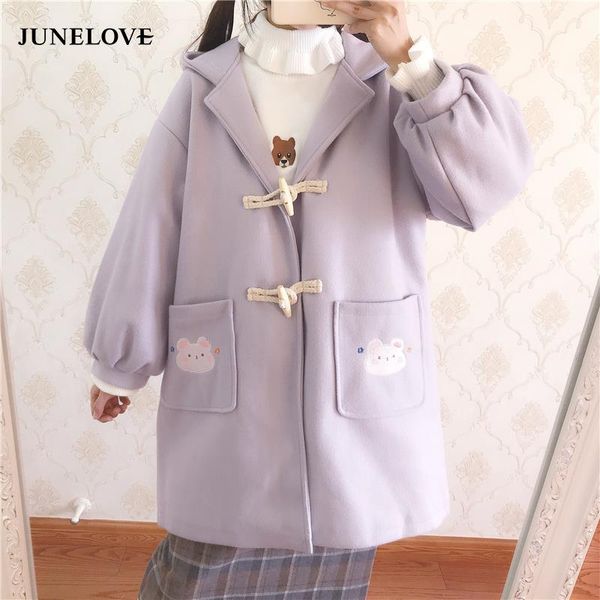 women's trench coats junelove women autumn warm kawaii wool blend coat female vintage hooded pocket outerwear sweet cartoon cute horn b, Tan;black
women's trench coats junelove women autumn warm kawaii wool blend coat female vintage hooded pocket outerwear sweet cartoon cute horn b, Tan;black