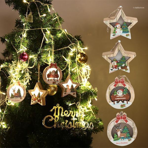 christmas decorations tree pendant luminous led lights wooden festival 3d beautiful1
christmas decorations tree pendant luminous led lights wooden festival 3d beautiful1