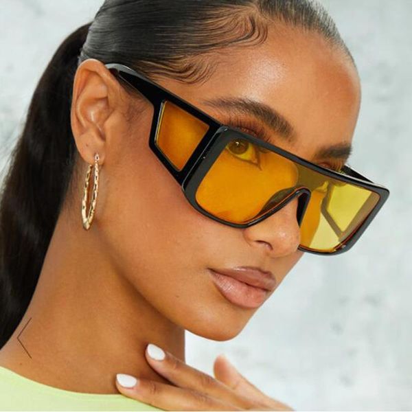 sunglasses shield male female black yellow oversized square women unique large shades uv400 flat top, White;black
sunglasses shield male female black yellow oversized square women unique large shades uv400 flat top, White;black