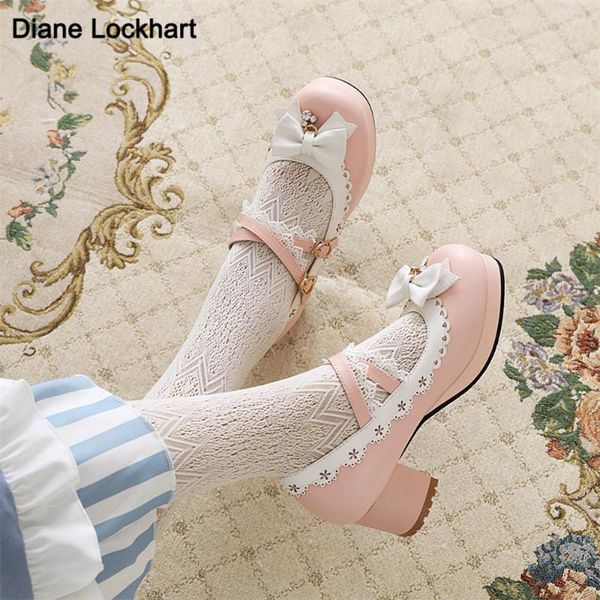 dress shoes sweet lolita princess mary janes bowtie lace ruffles cross tied strappy cosplay uniform pumps women wedding party girls, Black
dress shoes sweet lolita princess mary janes bowtie lace ruffles cross tied strappy cosplay uniform pumps women wedding party girls, Black