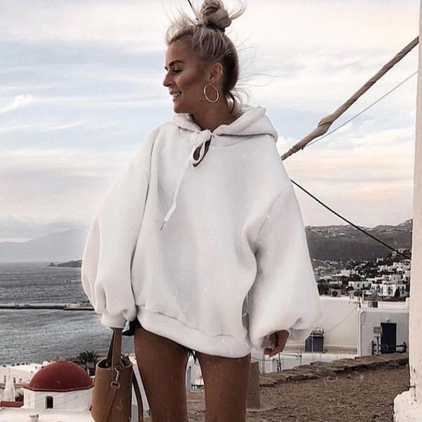 women's hoodies & sweatshirts mezetihe 2021 autumn winter lantern sleeve hooded fleece sweatshirt harajuku korean womens casual streetw, Black
women's hoodies & sweatshirts mezetihe 2021 autumn winter lantern sleeve hooded fleece sweatshirt harajuku korean womens casual streetw, Black